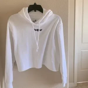 Hollister Tops Hollister Crop Boyfriend Hoodie Poshmark